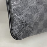 【6fd4953】ルイヴィトン ショルダーバッグ ダミエ・グラフィット トマス N58028 ブラック【中古】メンズ