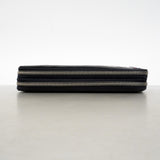 【6fd4959-k】グッチ 長財布 グッチシマ 336298 レザー ネイビー シルバー金具【中古】メンズ