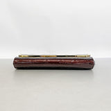 【6fd5004-k】ルイヴィトン ショルダーウォレット ヴェルニ ロスモアMM M91549 アマラント【中古】レディース