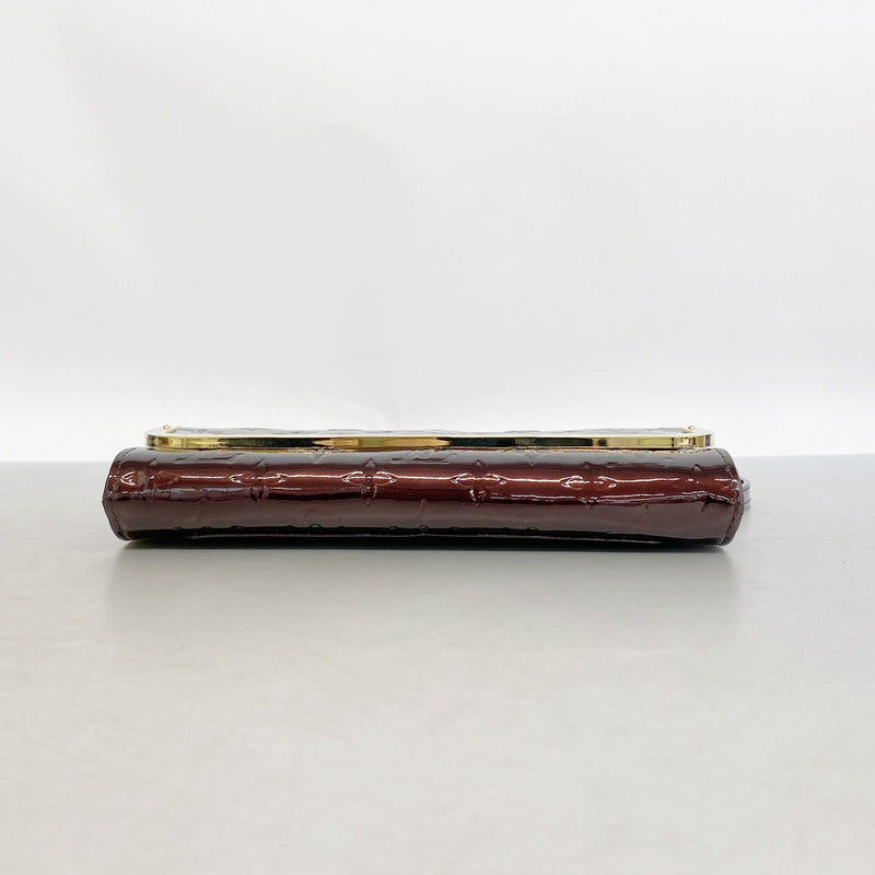 【6fd5004-k】ルイヴィトン ショルダーウォレット ヴェルニ ロスモアMM M91549 アマラント【中古】レディース