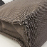 【6fd5005-k】エルメス トートバッグ エールラインMM キャンバス グレー シルバー金具【中古】メンズ レディース ユニセックス
