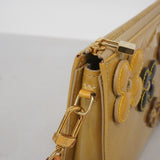 【6fd5064-k】ルイヴィトン ポーチ ヴェルニ フラワーレキシントン M92246 ベージュ【中古】レディース