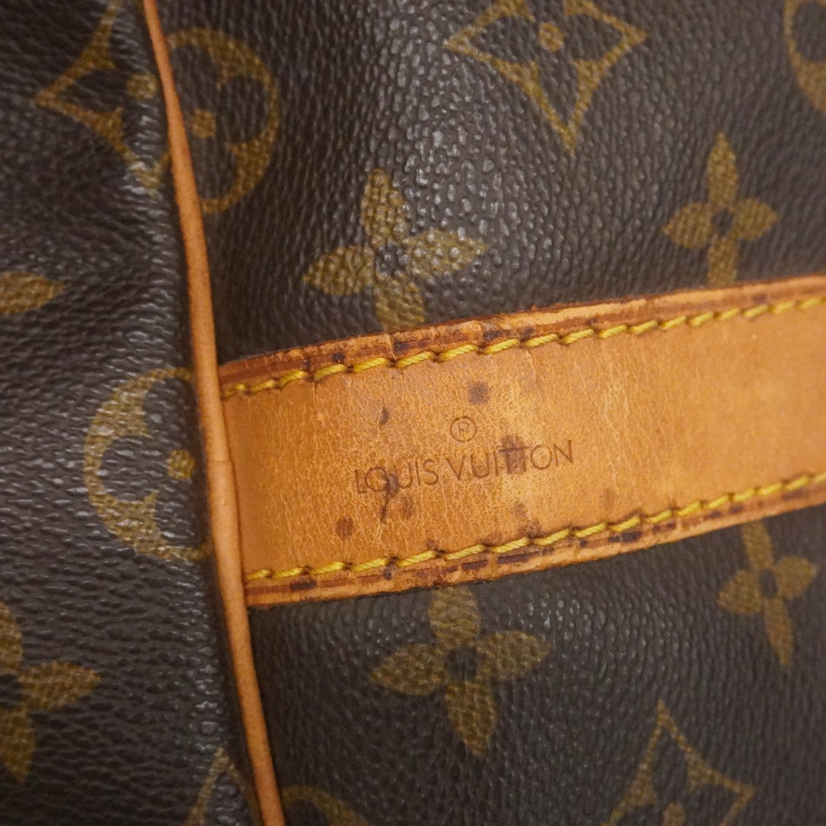 【6fd5079】ルイヴィトン ボストンバッグ モノグラム キーポルバンドリエール55 M41414 ブラウン【中古】メンズ レディース ユニセックス