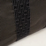 【6fd5097-k】エルメス ハンドバッグ エールラインPM キャンバス グレー シルバー金具【中古】レディース
