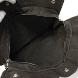 【6fd5098-k】エルメス トートバッグ エールラインMM キャンバス グレー シルバー金具【中古】メンズ レディース ユニセックス