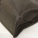 【6fd5098-k】エルメス トートバッグ エールラインMM キャンバス グレー シルバー金具【中古】メンズ レディース ユニセックス
