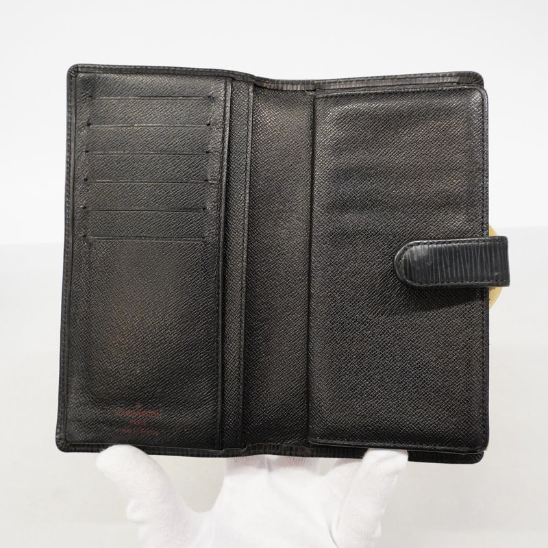 【6fd5100-k】ルイヴィトン 長財布 エピ コンチネンタルヴィエノワ M63252 ノワール【中古】レディース