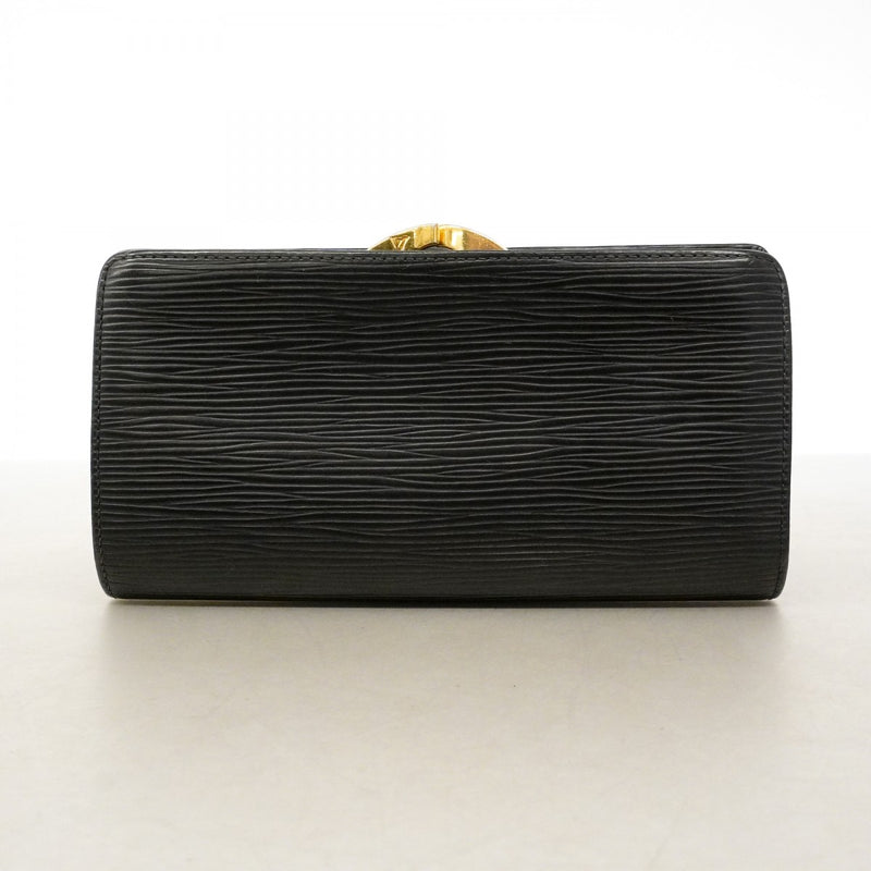 【6fd5100-k】ルイヴィトン 長財布 エピ コンチネンタルヴィエノワ M63252 ノワール【中古】レディース