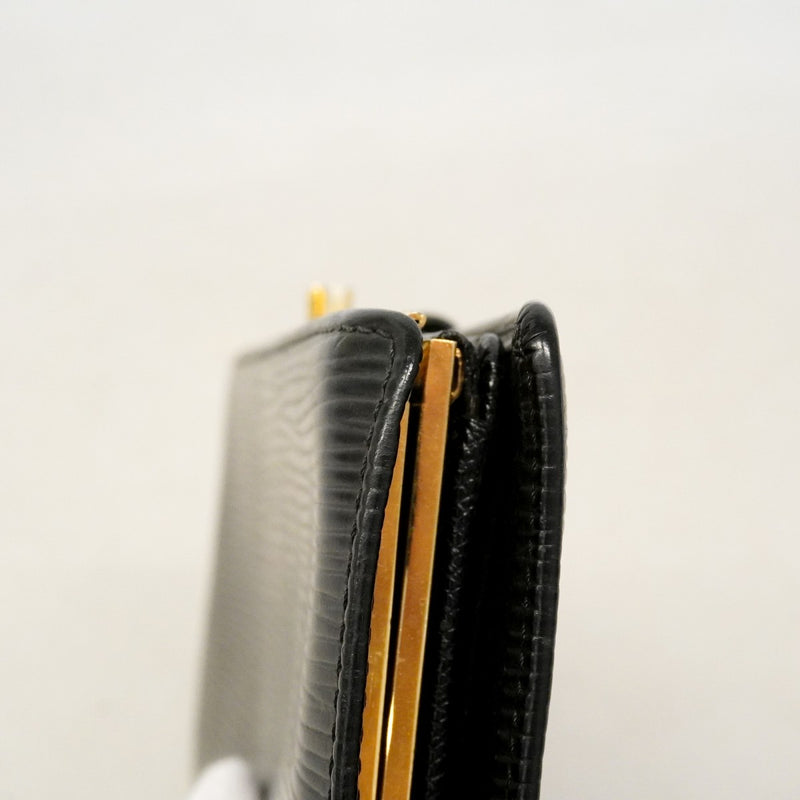 【6fd5100-k】ルイヴィトン 長財布 エピ コンチネンタルヴィエノワ M63252 ノワール【中古】レディース