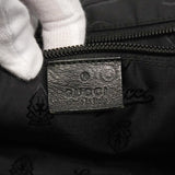 【6fd5113-k】グッチ トートバッグ グッチシマ 501482 レザー ブラック シャンパンゴールド金具【中古】レディース