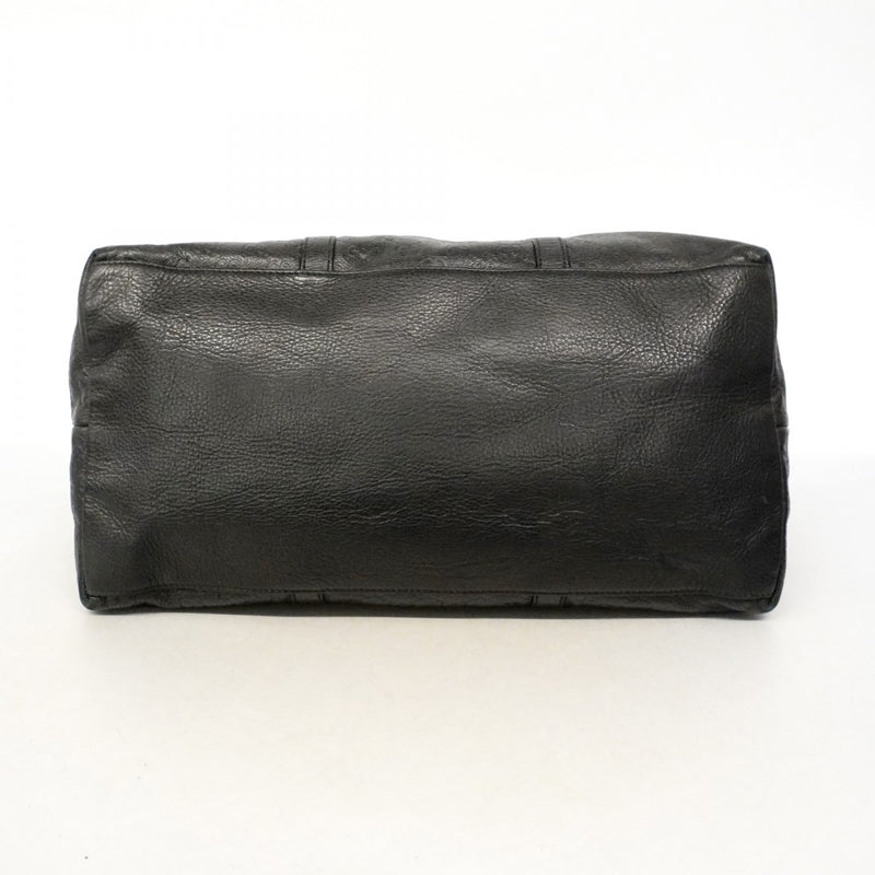 【6fd5113-k】グッチ トートバッグ グッチシマ 501482 レザー ブラック シャンパンゴールド金具【中古】レディース