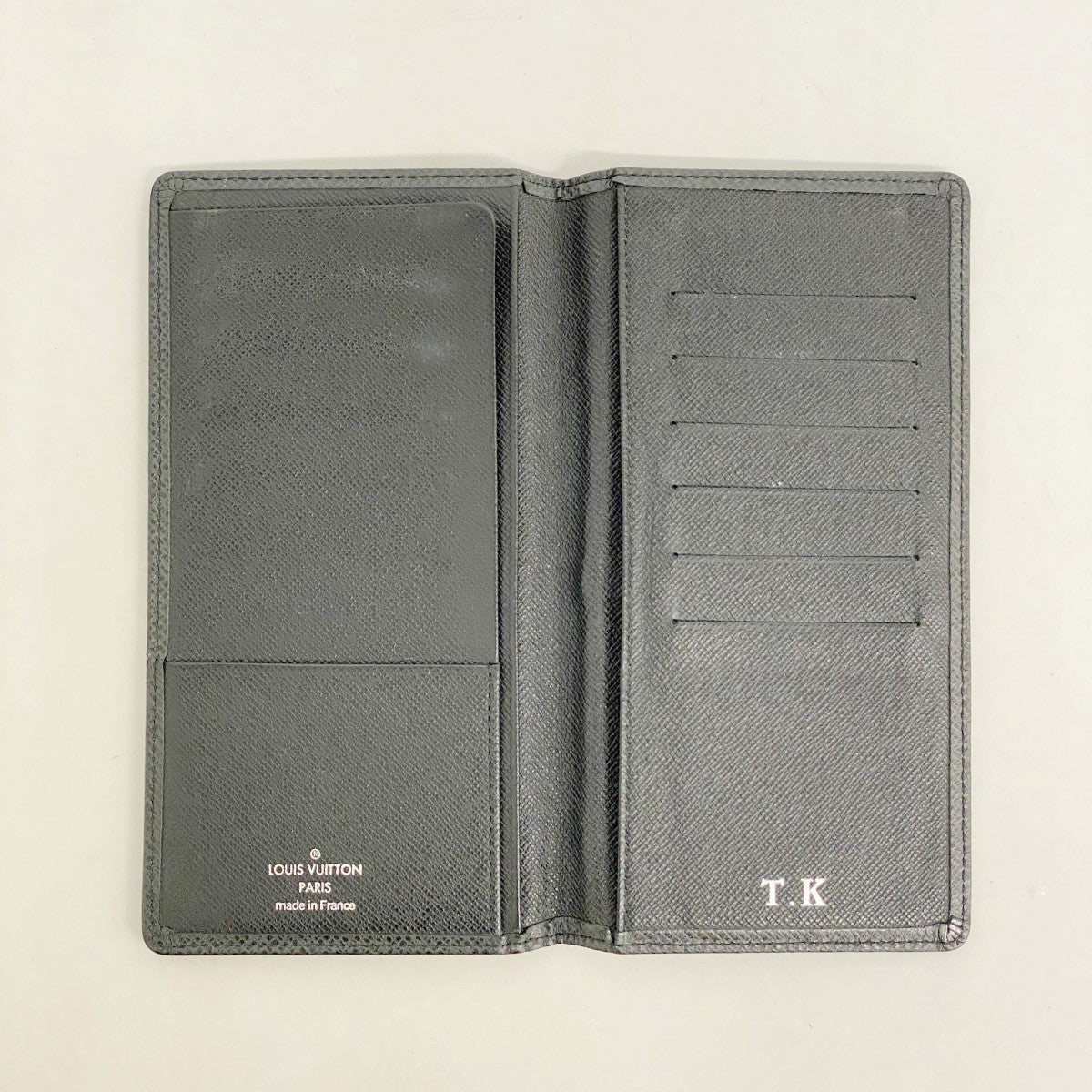 【6fd5125-k】ルイヴィトン 長札入れ タイガ ポルトバルールカルトクレディ アルドワーズ【中古】メンズ