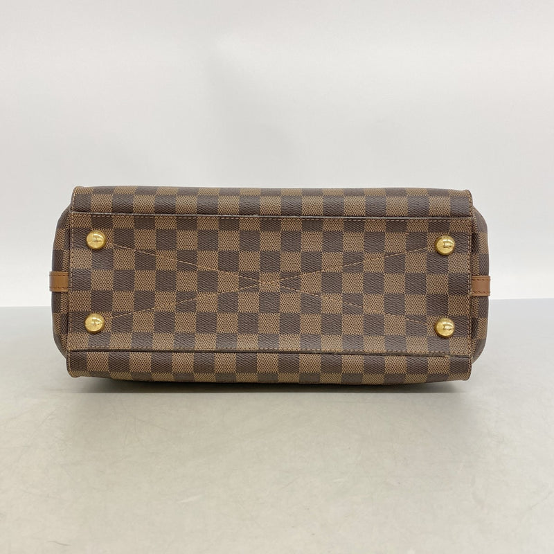 【6fd5142-k】ルイヴィトン ハンドバッグ ダミエ グリニッジ N41337 エベヌ【中古】レディース