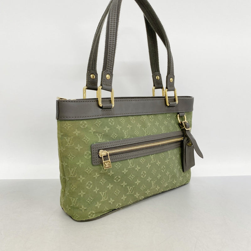 【6fd5145-k】ルイヴィトン ハンドバッグ モノグラム・ミニ ルシーユPM M92682 TSTカーキ【中古】レディース
