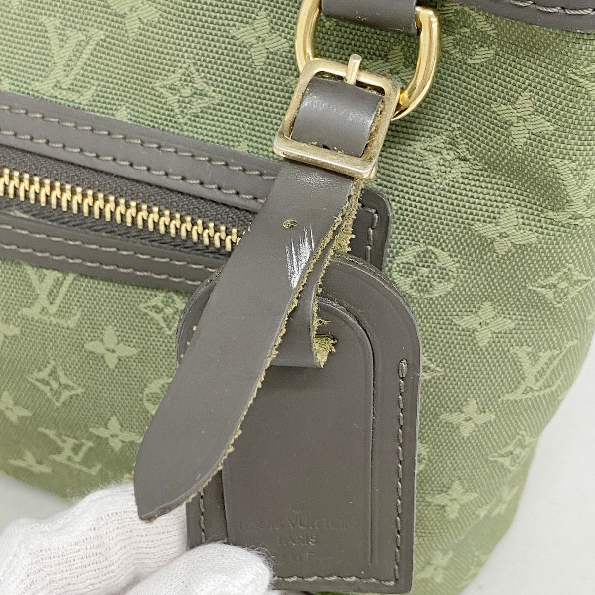 【6fd5145-k】ルイヴィトン ハンドバッグ モノグラム・ミニ ルシーユPM M92682 TSTカーキ【中古】レディース