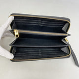【6fd5147-k】ルイヴィトン 長財布 モノグラム・アンプラント ジッピーウォレット M61864 ノワール【中古】レディース
