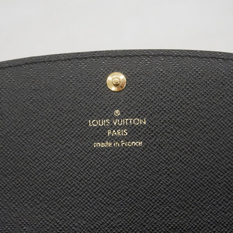【6fd5160-k】ルイヴィトン 長財布 モノグラム・リバース ポルトフォイユエミリー M82157 ブラウン【中古】レディース