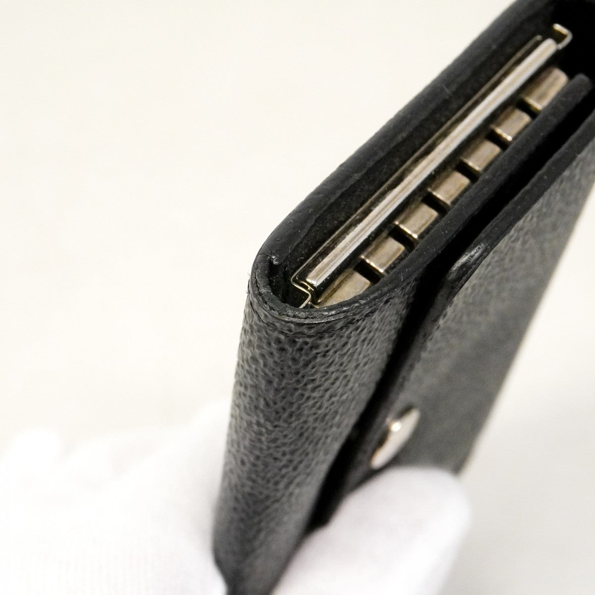 【6fd5162-k】ルイヴィトン キーケース ダミエ・グラフィット ミュルティクレ6 N62662 ブラック グレー【中古】メンズ