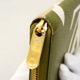 【6fd5163-k】ルイヴィトン 長財布 モノグラム・ジャイアント ジッピーウォレット M67549 カーキ【中古】メンズ レディース ユニセックス