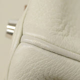 【6fd5172】エルメス ハンドバッグ バーキン30 トゴ パールグレー シルバー金具 □O刻印【中古】