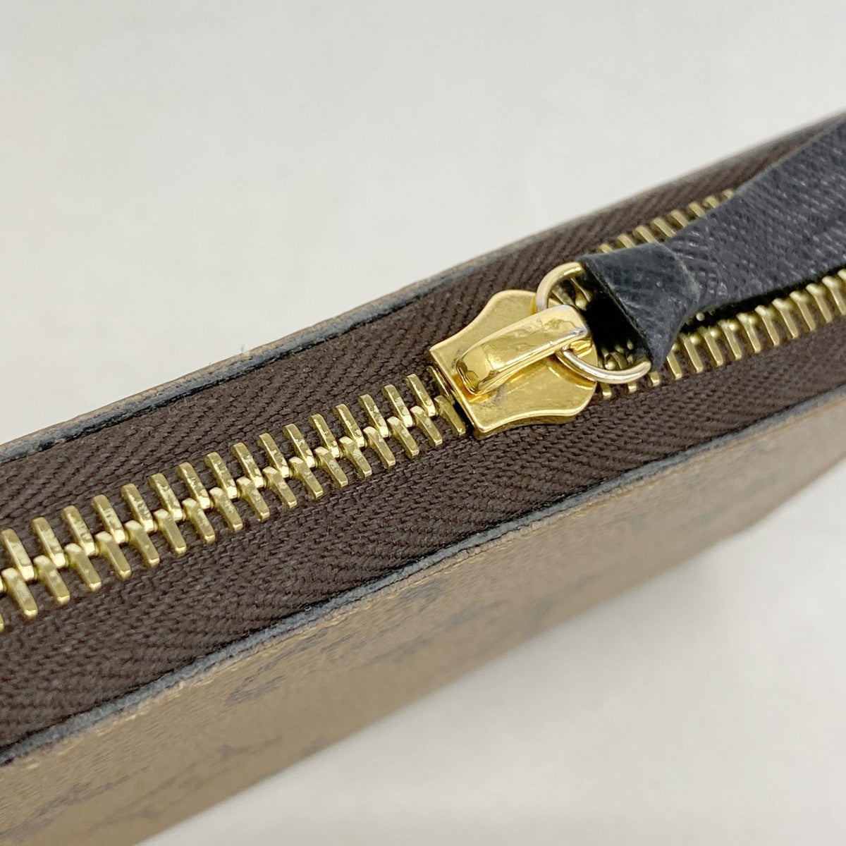 【6fd5188-k】ルイヴィトン 長財布 モノグラム・リバース ポルトフォイユクレマンス M82336 ブラウン【中古】レディース