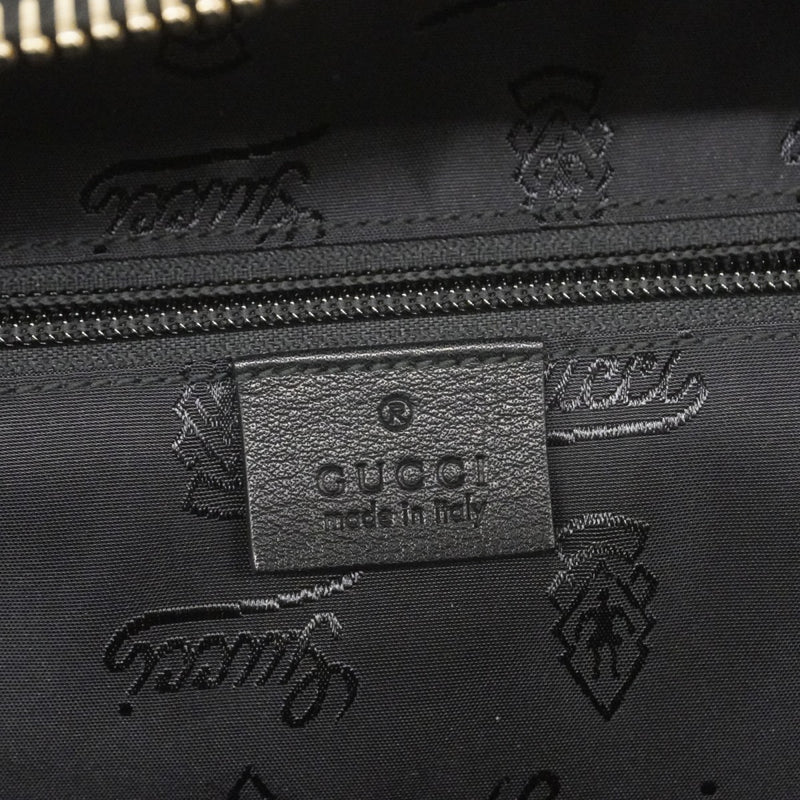 【6fd5198-k】グッチ リュック・デイパック グッチシマ 246414 レザー ブラック ゴールド金具【中古】メンズ レディース ユニセックス
