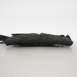 【6fd5199-k】グッチ ウエストバッグ GGキャンバス 28566 キャンバス ブラック シルバー金具【中古】レディース