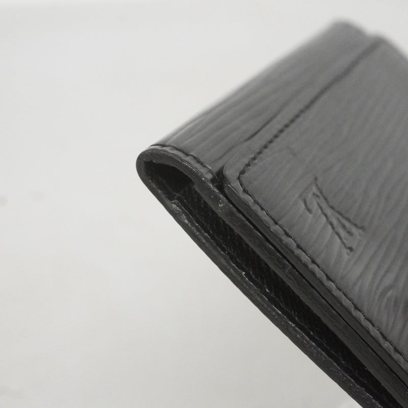 【6fd5206-k】ルイヴィトン 名刺入れ エピ アンヴェロップカルトドゥヴィジット M60652 ノワール【中古】メンズ レディース ユニセックス