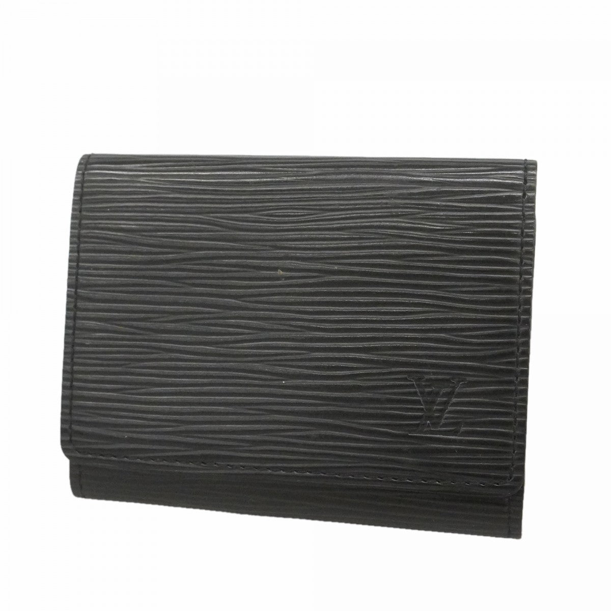 【6fd5206-k】ルイヴィトン 名刺入れ エピ アンヴェロップカルトドゥヴィジット M60652 ノワール【中古】メンズ レディース ユニセックス