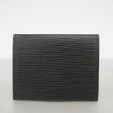 【6fd5206-k】ルイヴィトン 名刺入れ エピ アンヴェロップカルトドゥヴィジット M60652 ノワール【中古】メンズ レディース ユニセックス