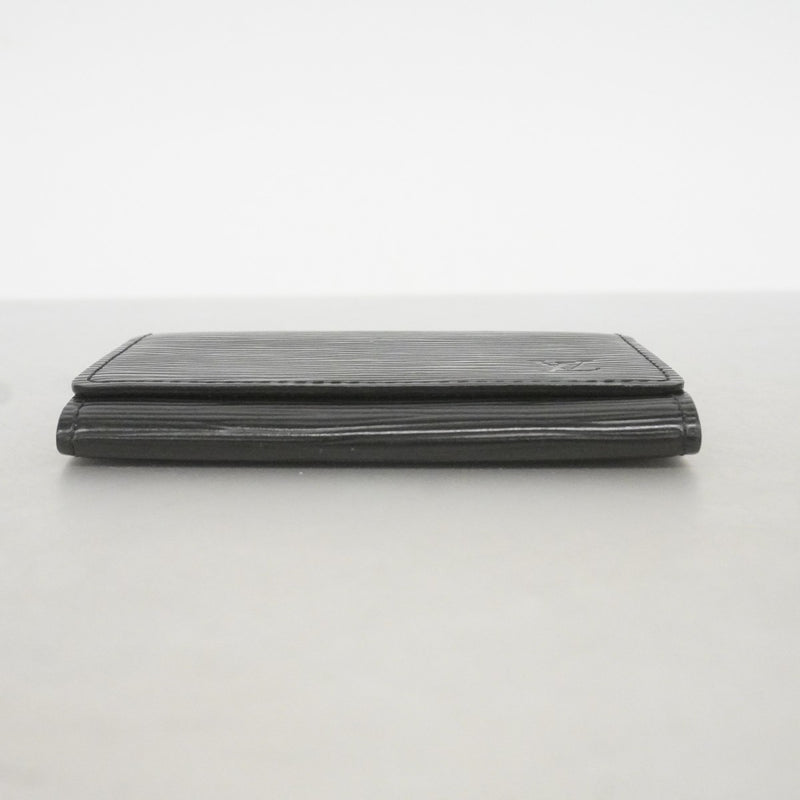 【6fd5206-k】ルイヴィトン 名刺入れ エピ アンヴェロップカルトドゥヴィジット M60652 ノワール【中古】メンズ レディース ユニセックス