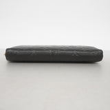 【6fd5213-k】ルイヴィトン 長財布 モノグラム・アンプラント ジッピーウォレット M60571 ノワール【中古】レディース