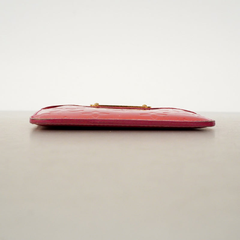 【6fd5227-k】ルイヴィトン コインケース ヴェルニ ポシェットクレNM M9363 ローズポップ【中古】レディース