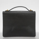 【6fd5242】ルイヴィトン ハンドバッグ エピ モンソー M52122 ノワール【中古】レディース