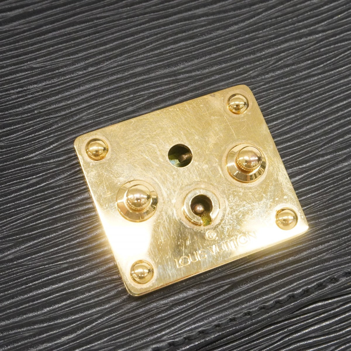 【6fd5242】ルイヴィトン ハンドバッグ エピ モンソー M52122 ノワール【中古】レディース