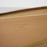 【6fd5245】ルイヴィトン 長財布 モノグラム・アンプラント ジッピーウォレット M69034 デュンヌ【中古】レディース