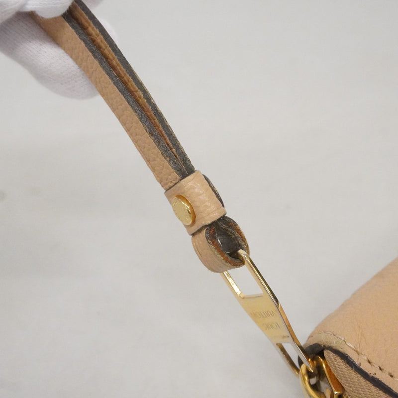 【6fd5245】ルイヴィトン 長財布 モノグラム・アンプラント ジッピーウォレット M69034 デュンヌ【中古】レディース