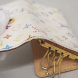 【6fd5247】ルイヴィトン キーケース モノグラム・マルチカラー ミュルティクレ4 M93731 ブロン【中古】レディース