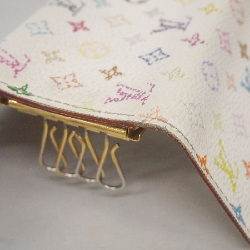 【6fd5247】ルイヴィトン キーケース モノグラム・マルチカラー ミュルティクレ4 M93731 ブロン【中古】レディース