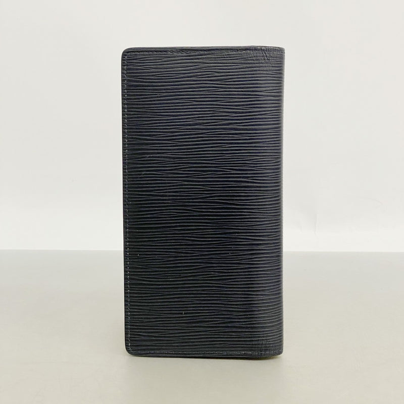 【6fd5257-k】ルイヴィトン 長財布 エピ ダミエ・グラフィット ポルトフォイユブラザNM M69540 ブルーマリーヌ【中古】メンズ