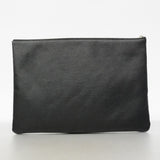 【6fd5271】シャネル クラッチバッグ ドーヴィル ブラック ゴールド/シルバー金具【中古】レディース