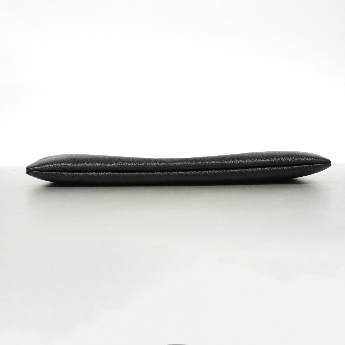 【6fd5271】シャネル クラッチバッグ ドーヴィル ブラック ゴールド/シルバー金具【中古】レディース