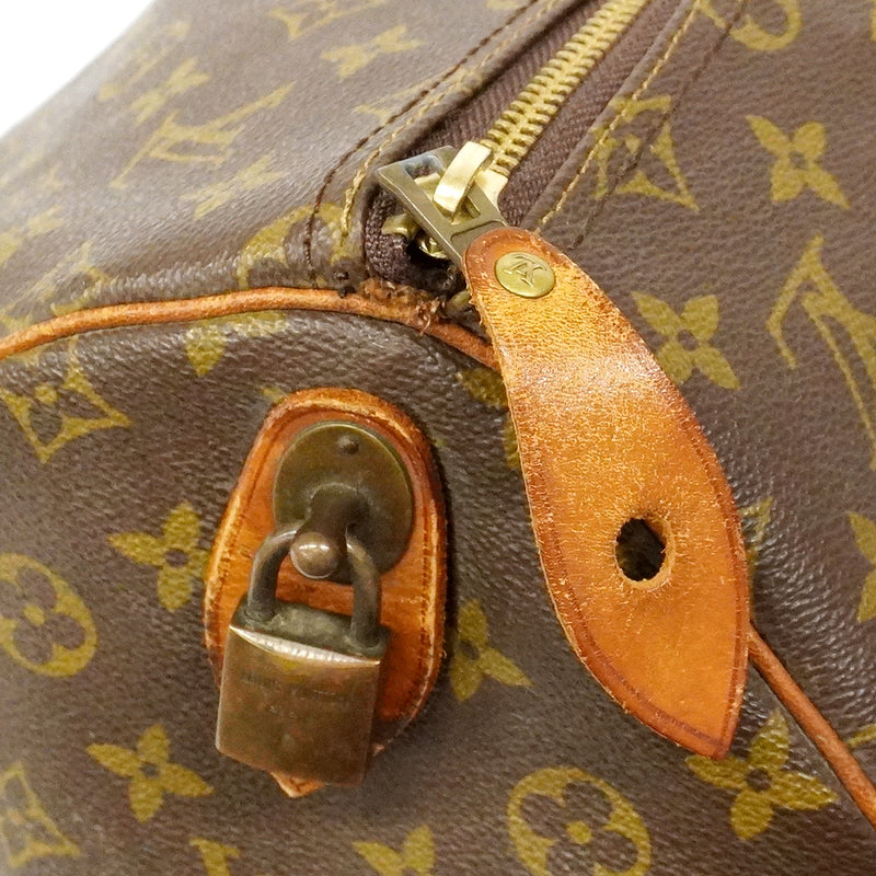 【6fd5272】ルイヴィトン ボストンバッグ モノグラム キーポル55 M41424 ブラウン【中古】メンズ レディース ユニセックス