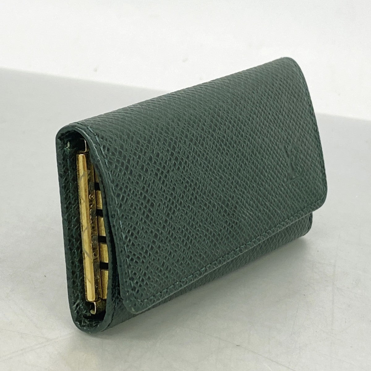 【6fd5288】ルイヴィトン キーケース タイガ ミュルティクレ4 M30524 エピセア【中古】メンズ