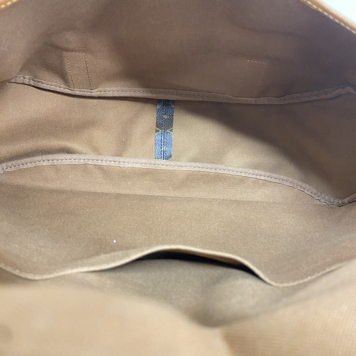 【6fd5293】ルイヴィトン ショルダーバッグ モノグラム ソミュール43 M42252 ブラウン【中古】レディース