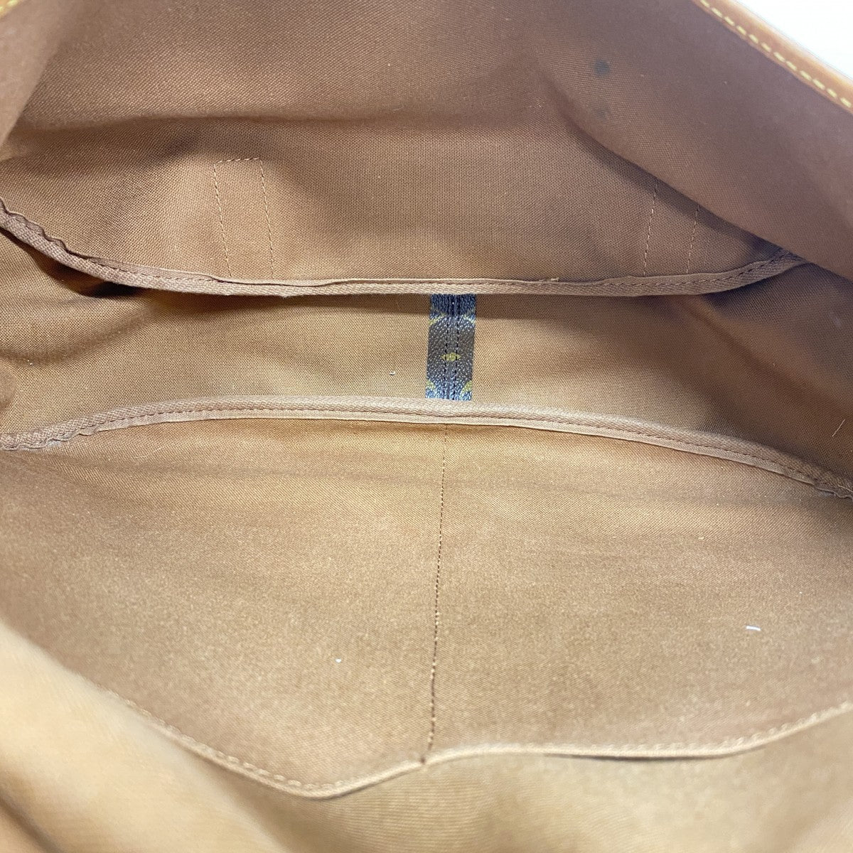 【6fd5293】ルイヴィトン ショルダーバッグ モノグラム ソミュール43 M42252 ブラウン【中古】レディース