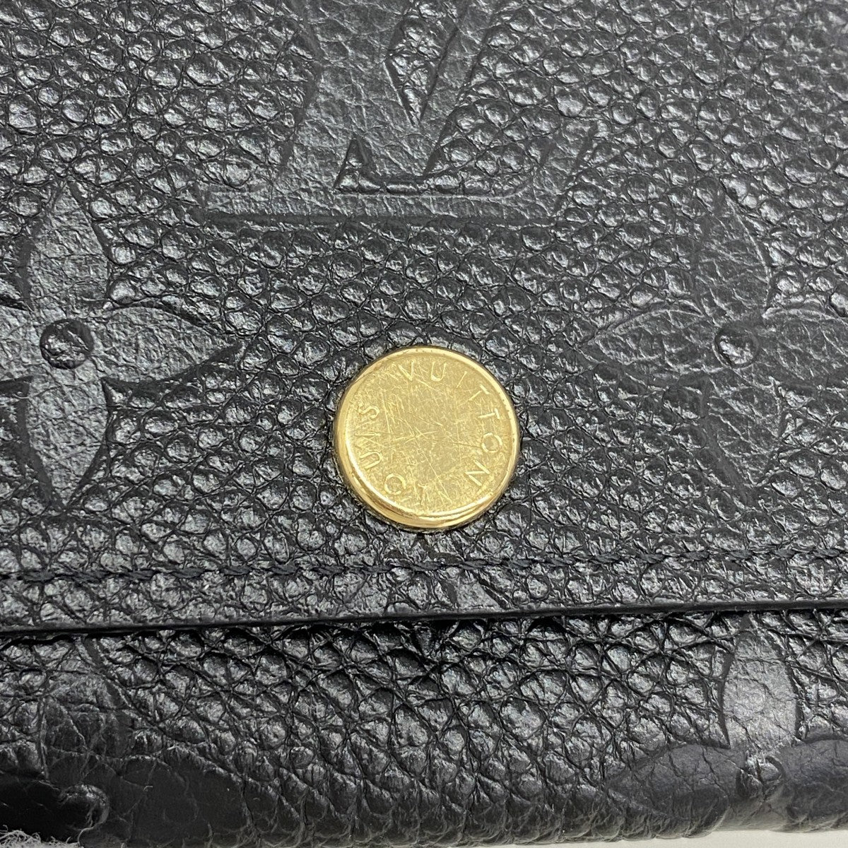 【6fd5298】ルイヴィトン キーケース モノグラム・アンプラント ミュルティクレ6 M64421 ノワール【中古】レディース