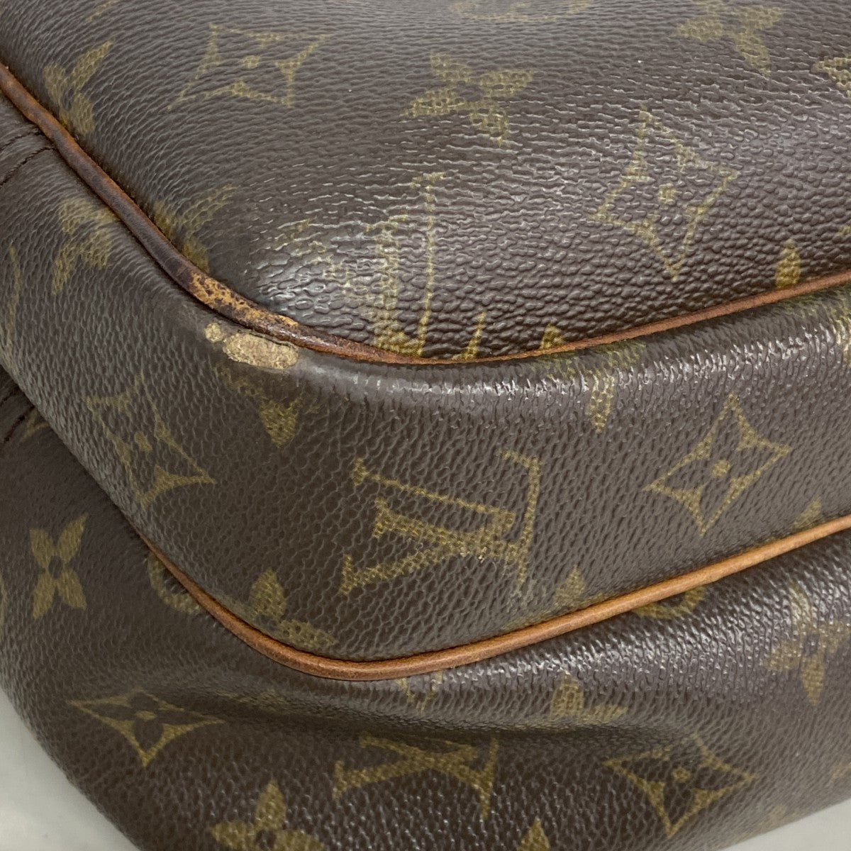 【6fd5305】ルイヴィトン ショルダーバッグ モノグラム リポーターPM M45254 ブラウン【中古】レディース