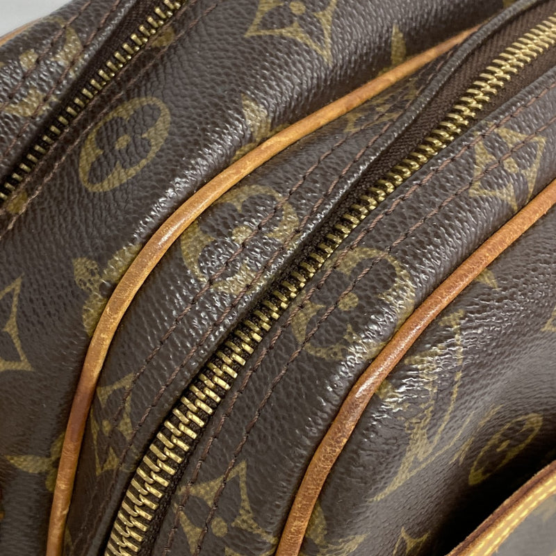 【6fd5306】ルイヴィトン ショルダーバッグ モノグラム リポーターPM M45254 ブラウン【中古】レディース