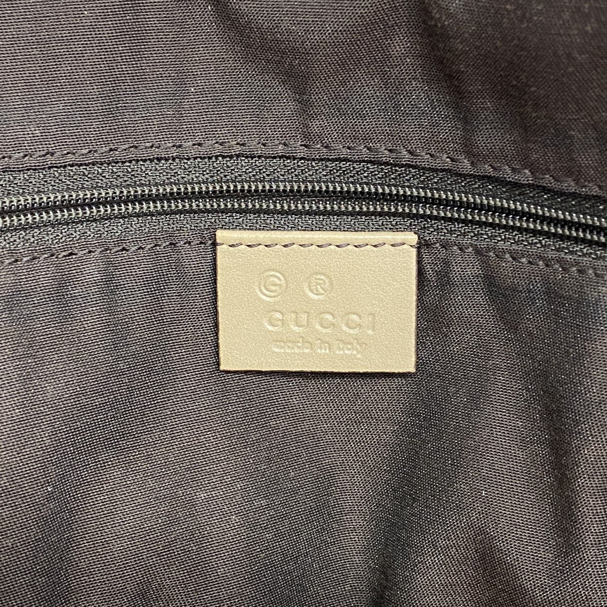 【6fd5311】グッチ トートバッグ アビー 293580 レザー ベージュ シルバー金具【中古】レディース
